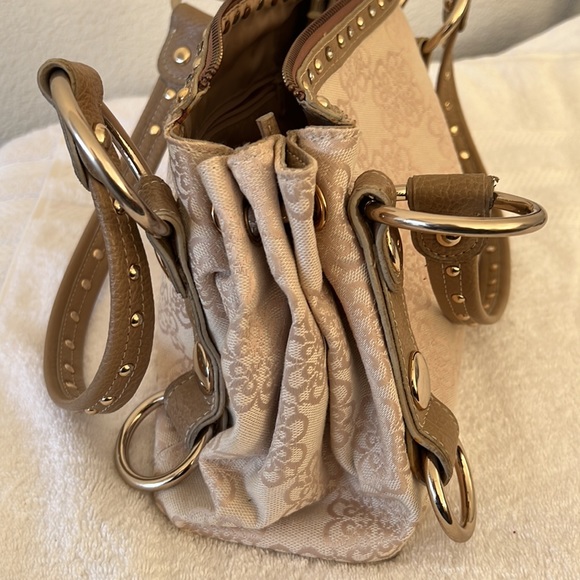 Kathy Van Zeeland Shoulder Bag Hobo Beige Brown - Picture 5 of 6